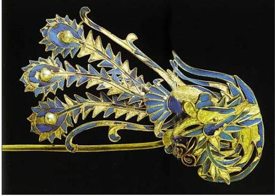 炫花你的眼：那些古代金玉宝石首饰（图）