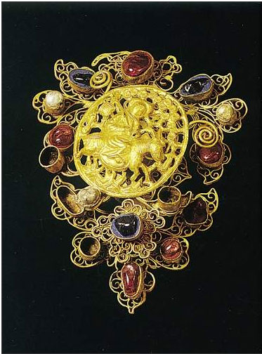 炫花你的眼：那些古代金玉宝石首饰（图）