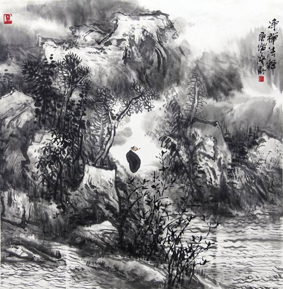 廖新：丹青抒正气 妙手铸文章（图）