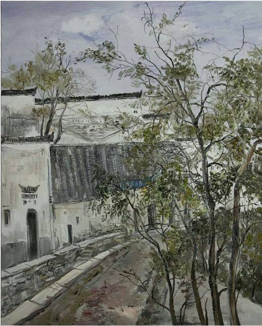 学院精神•金妹 吴玉柱油画展(图)
