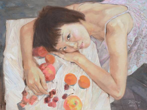 学院精神•金妹 吴玉柱油画展(图)