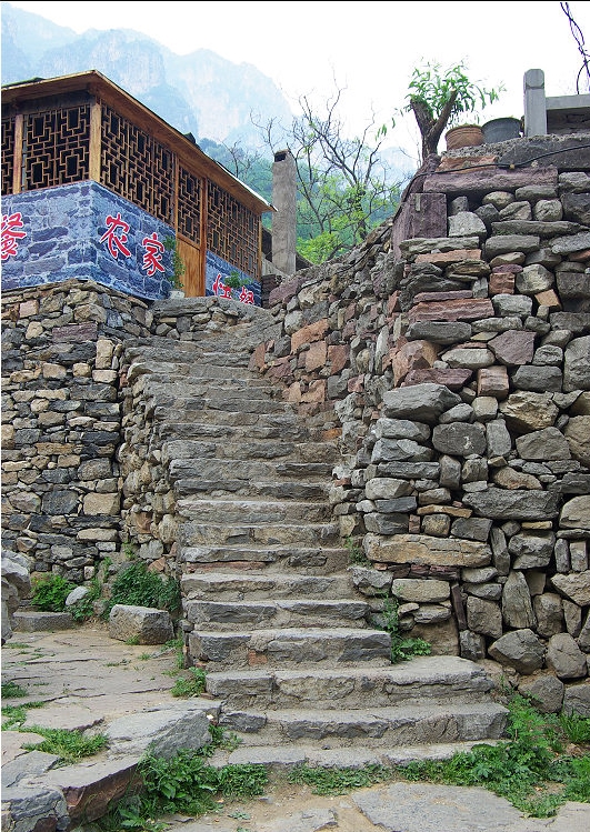 原始荒古郭亮村（图）