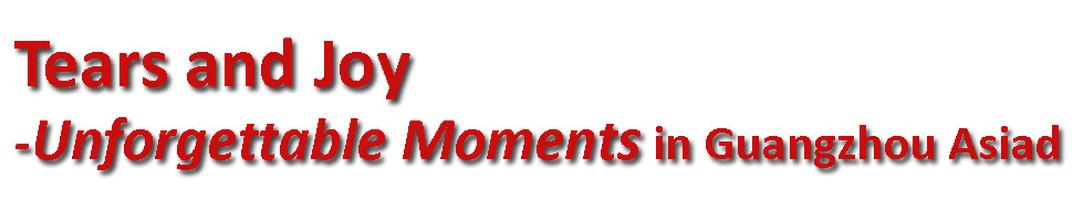 Asiad moments: Tears of joy