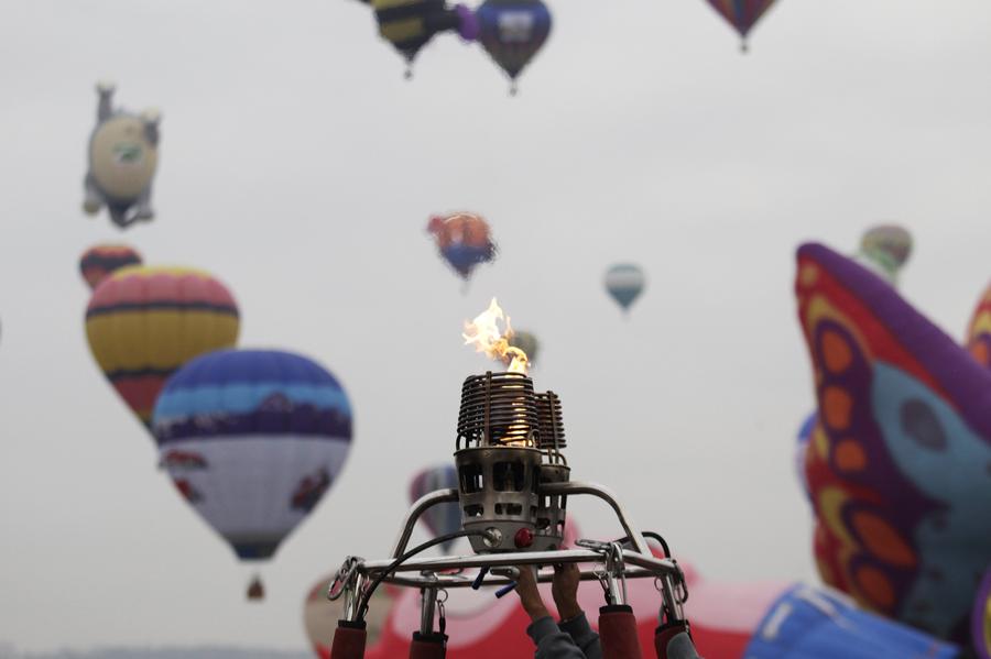 Hot-Air Balloon Festival in Leon, Mexico