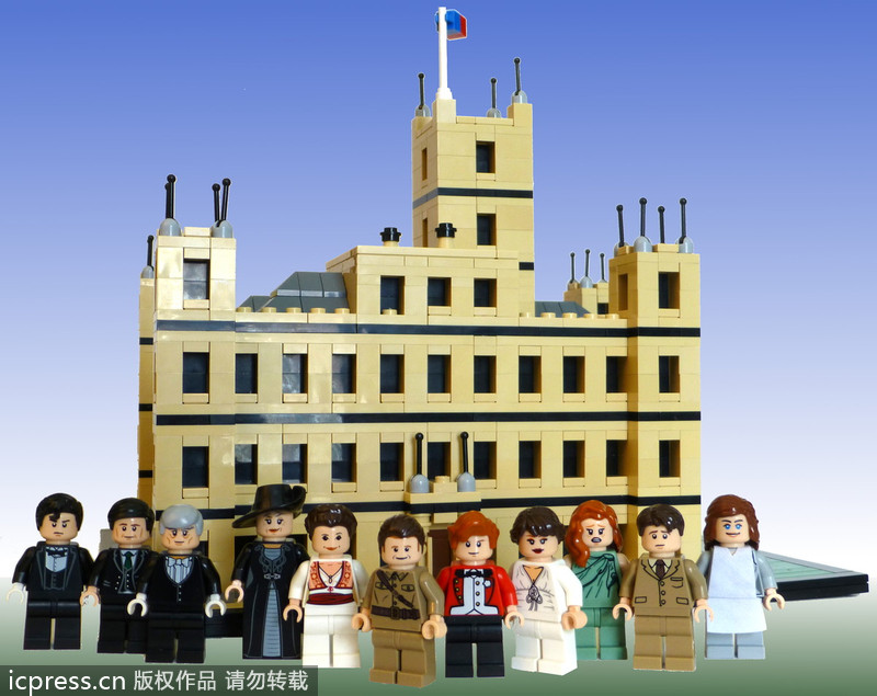 Downton shop abbey lego