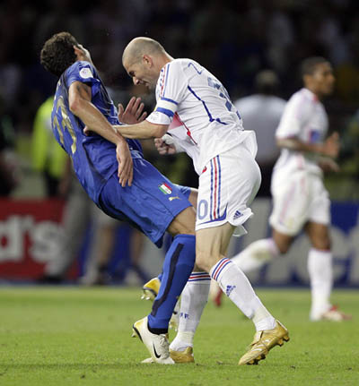 Materazzi denies calling Zidane terrorist