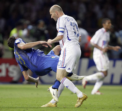 Materazzi admits insulting Zidane