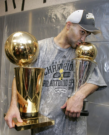 Spurs' Parker Finals MVP honors