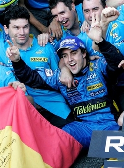 Double champion Alonso on road to greatness