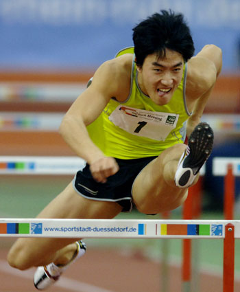 Liu Xiang earns first 2007 title in Dusseldorf