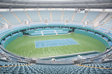 Journalists visit venues ahead of 100-day countdown