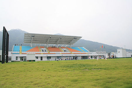 Journalists visit venues ahead of 100-day countdown