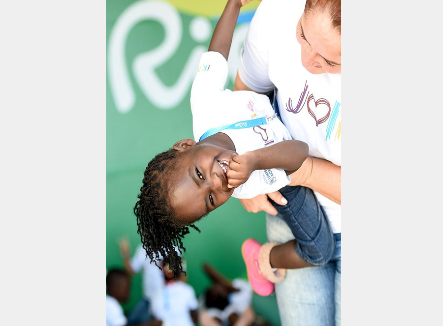 Olympic Truce Wall unveiled in Olympic Village in Rio