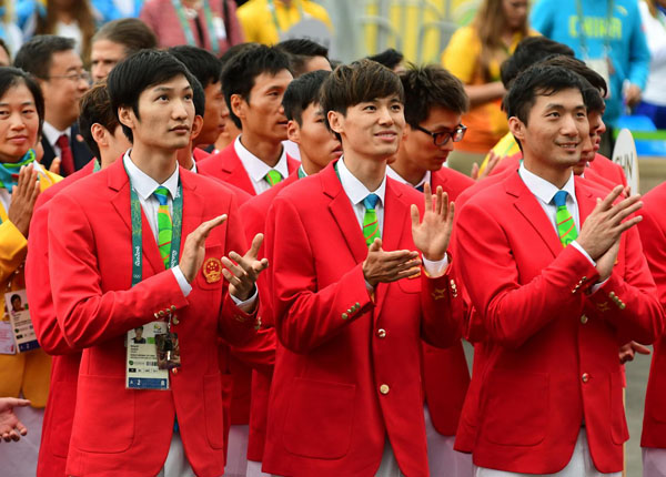 Fencing champion Lei Sheng named China's flag-bearer at Rio Olympics