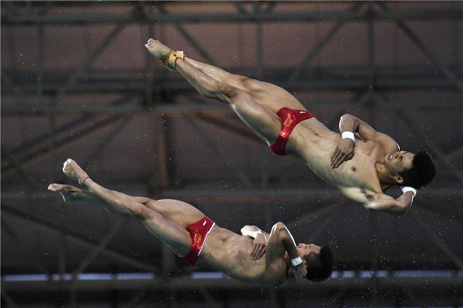 Lin Yue and Chen Aisen win Olympic gold medal