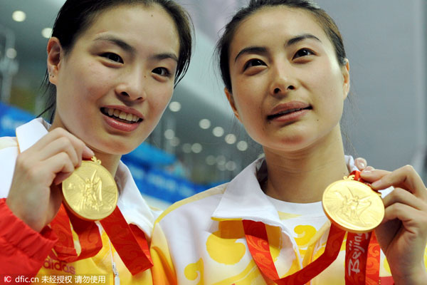 China's Wu Minxia cements her name in Olympic history
