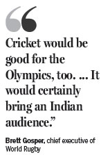 Tendulkar at rugby as IOC looks to woo India's sport