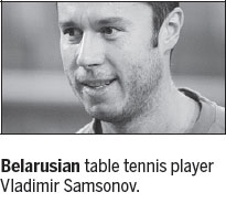 Samsonov sees parity coming