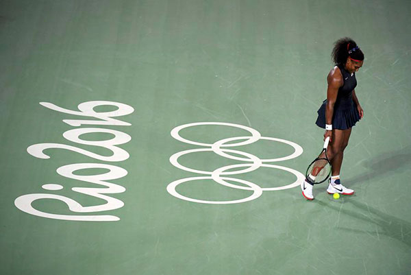 Serena eliminated in third round upset