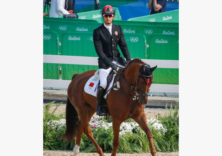 China's Olympic equestrian star Hua Tian wins 8th place
