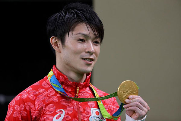King of gymnastics Uchimura hopes to carry on till Tokyo 2020