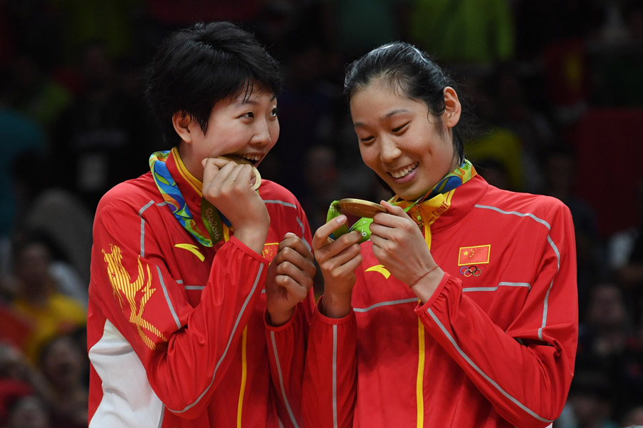 China wins women's volleyball gold after 12 years