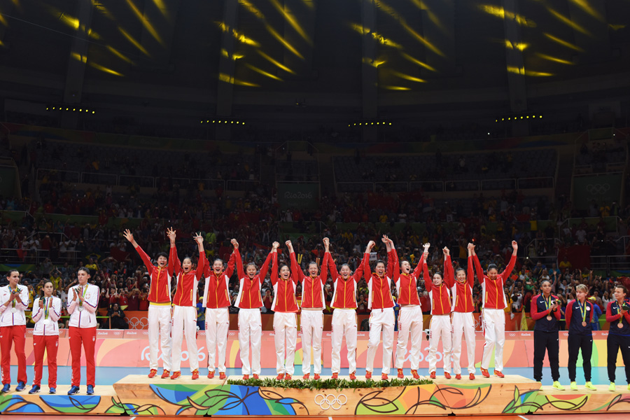 China wins women's volleyball gold after 12 years