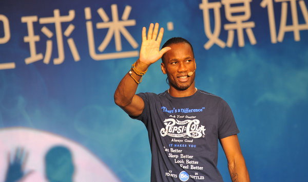 2 months in, Drogba praises Chinese league