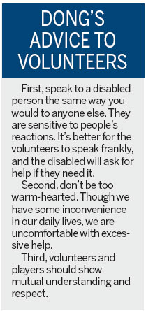 Indomitable spirit drives wheelchair-bound Samaritan