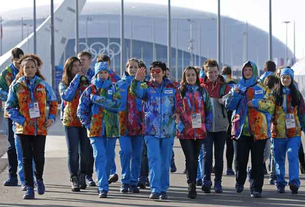 Russia fields 25,000 volunteers for Sochi Games