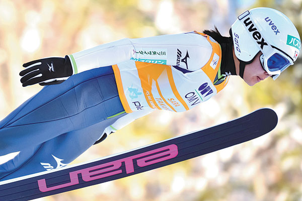 Female ski jumpers ready to make history