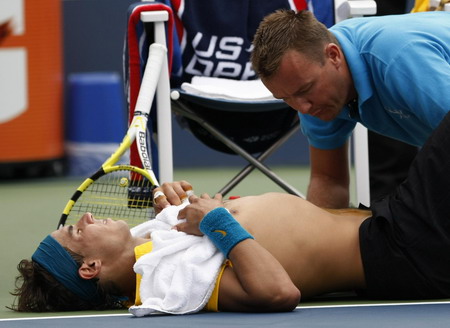 Nadal talks himself out of injury talk