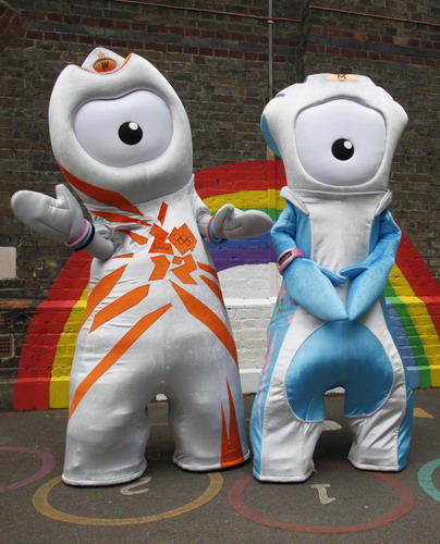 Wenlock And Mandeville Launched As 2012 Mascots