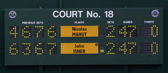Isner-Mahut epic leaves Wimbledon lost for words