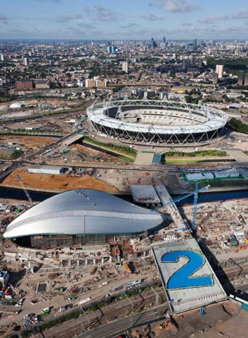 London to celebrate two-year Olympic countdown Tuesday