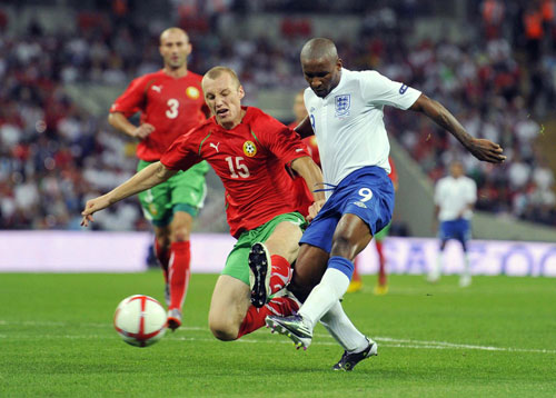 Hat-trick leads England to victory over Bulgaria
