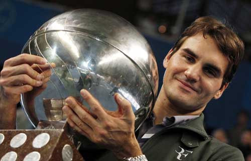 Federer matches Sampras haul of 64 ATP titles