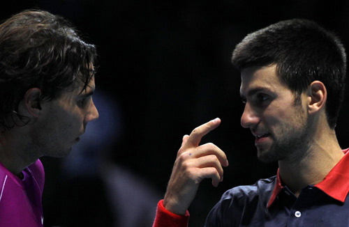 Nadal beats Djokovic, Serb suffers eye trouble