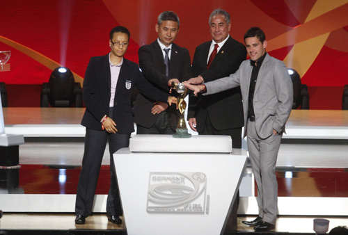 Draw for 2011 women's World Cup unfolded