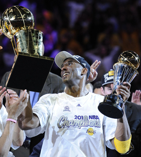World's top 10 athletes in 2010