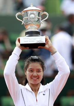 What will happen following Li Na's French triumph?