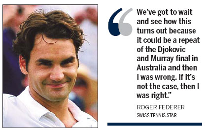 Federer doesn't expect new Wimbledon champion