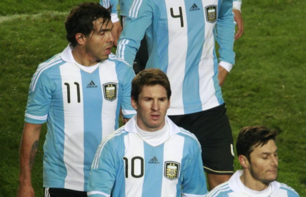 Argentina trying to solve Messi, Tevez puzzle
