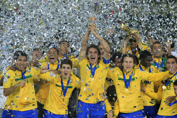 Brazilian stars of the future win under 20 World Cup