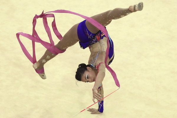 Gymnasts compete at Pan American Games