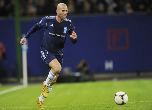 Ronaldo, Zidane hold charity match against poverty