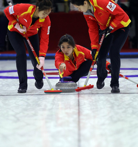 Some brooms, some ice, some very high hopes