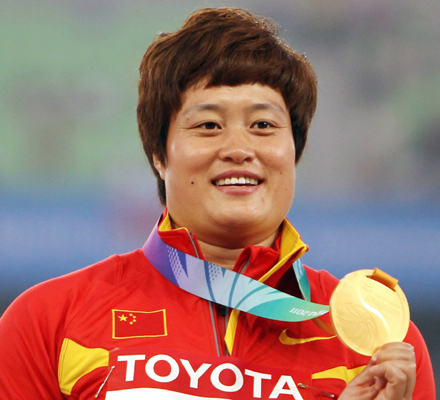 Top 10 athletes of China in 2011