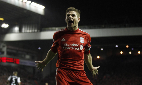 Gerrard inspires Liverpool to 3-1 win over Newcastle
