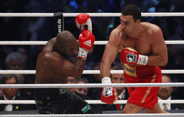 Vitali will fight Haye after brother's win